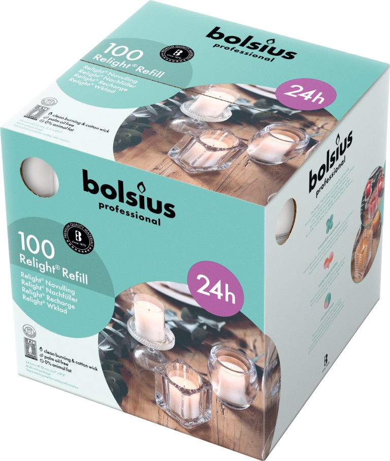 Relight® refill Transparant 64/52 doos 100 1